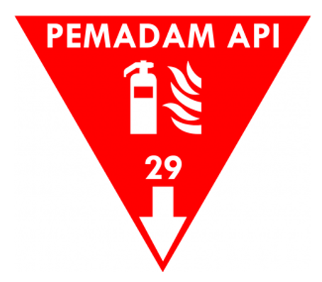 Tanda Pemasangan APAR / Tabung Pemadam
