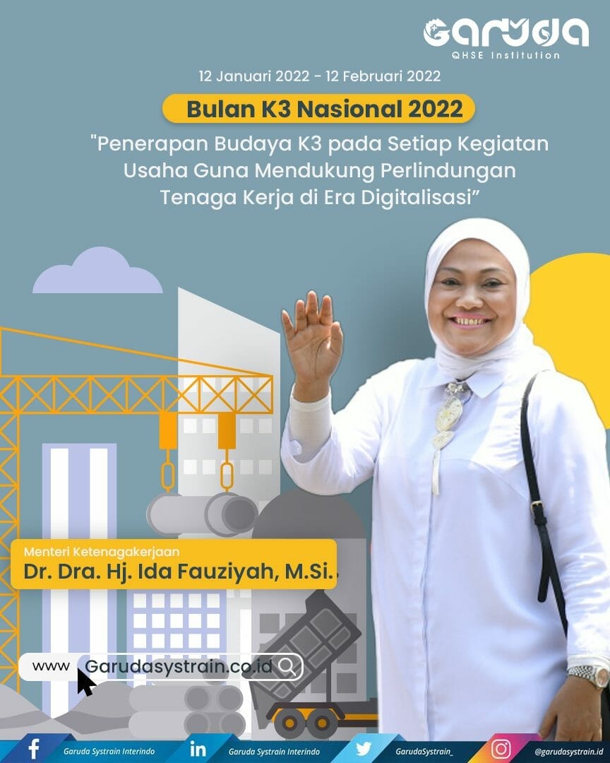 Bulan K3 Nasional 2022 : Merayakan Peringatan Bulan Kesehatan Dan